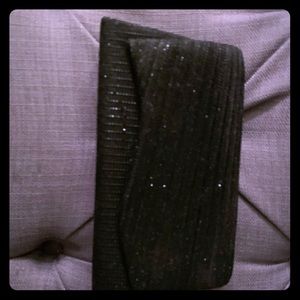 D’margeux black evening bag